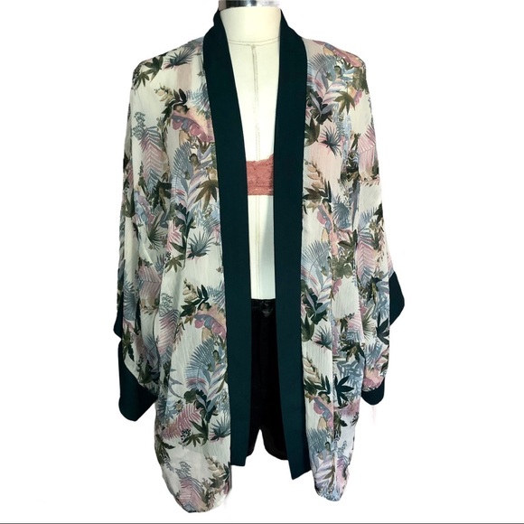 Xhilaration Other - Xhiliration Tropical Kimono Sz Med/Lg